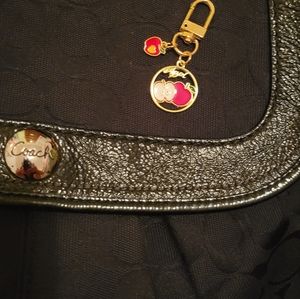 Purse charm apple